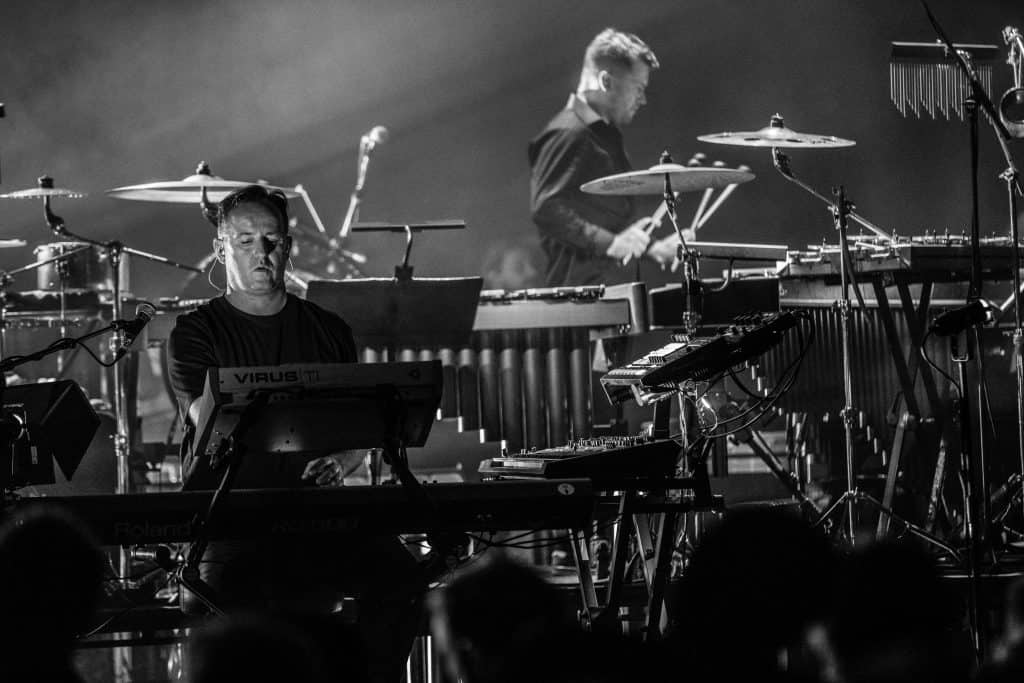 Sasha live at the Barbican Centre, London.