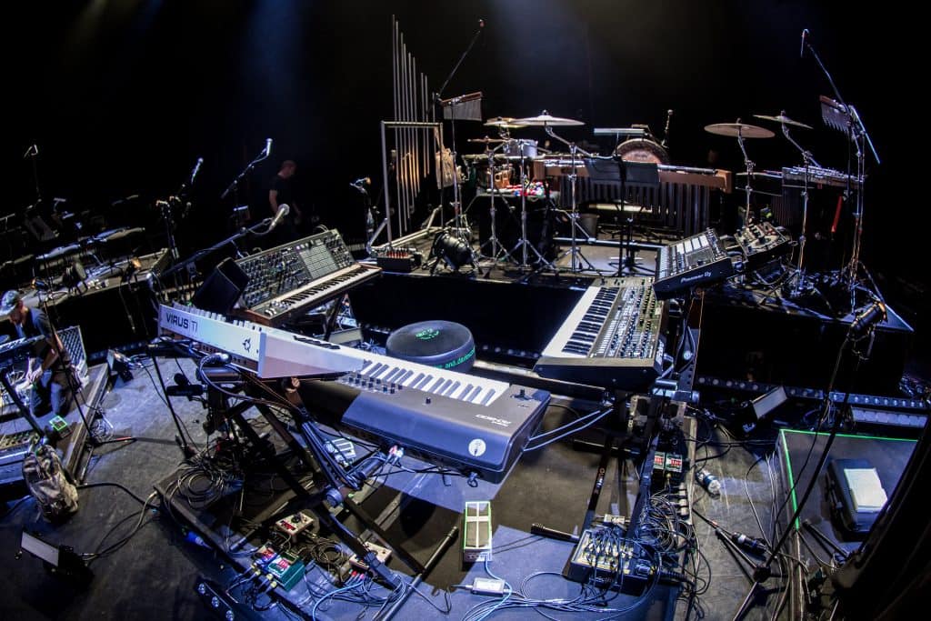 Sasha live at the Barbican Centre, London.