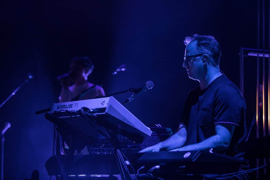 Sasha live at the Barbican Centre, London.