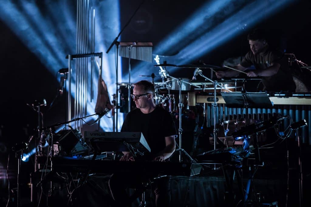 Sasha live at the Barbican Centre, London.