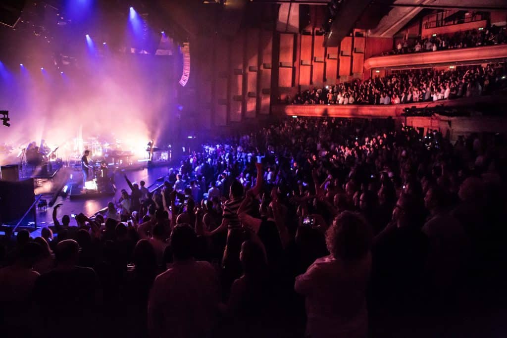 Sasha live at the Barbican Centre, London.